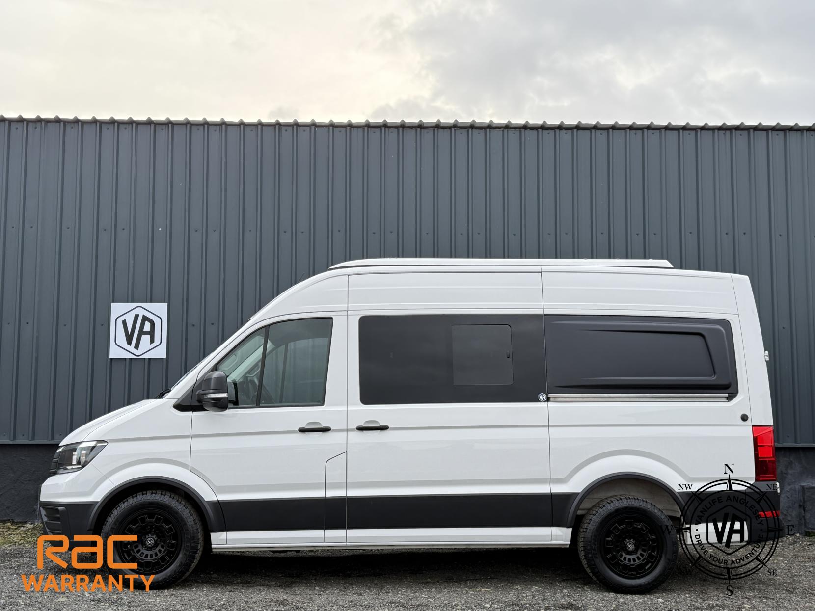 Volkswagen Crafter Diesel heater-Toilet-Sink-Hob-Fix bed-Wardrobe-Overhead lockers-Aircon-Satnav