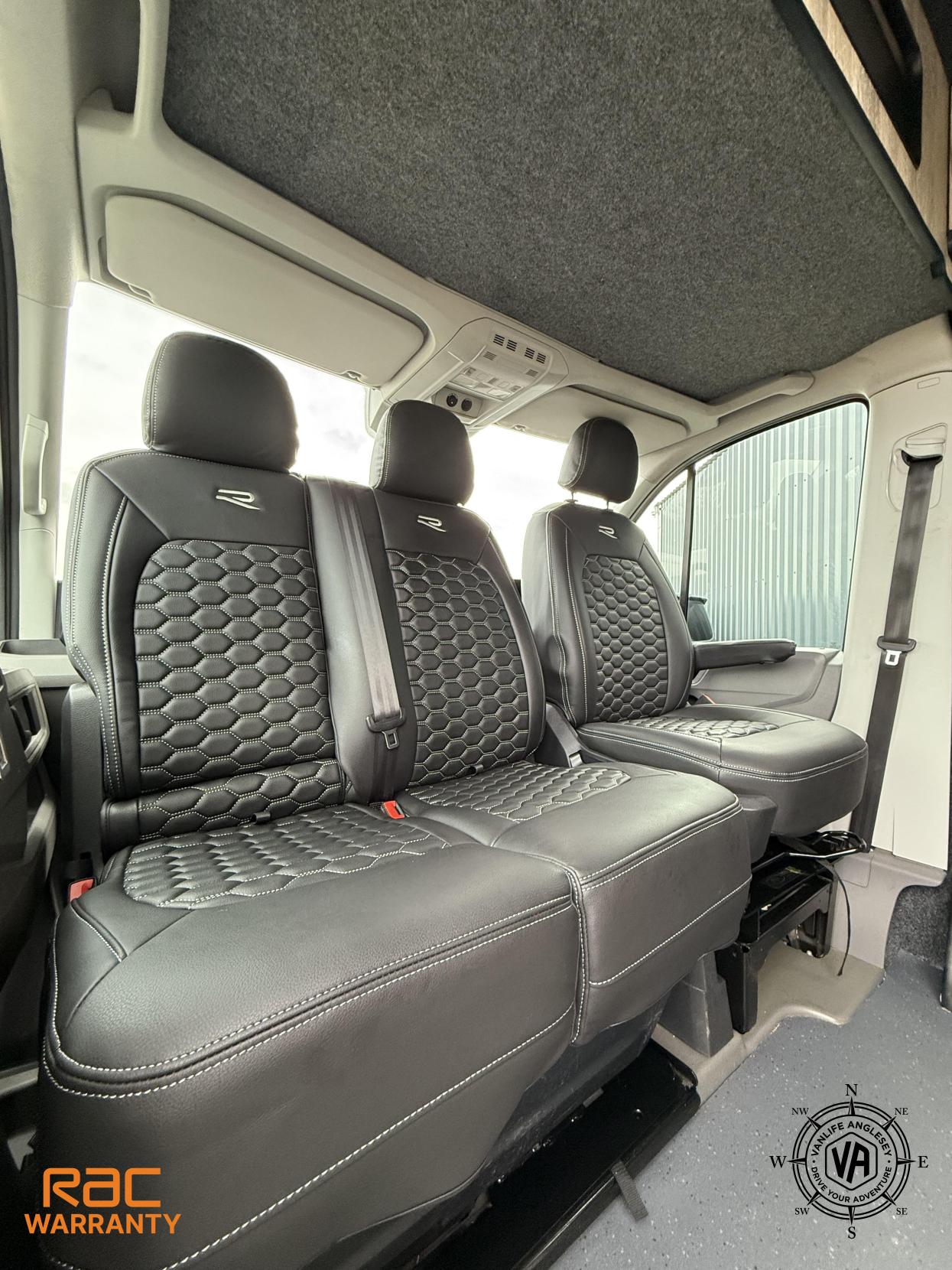 Volkswagen Crafter Diesel heater-Toilet-Sink-Hob-Fix bed-Wardrobe-Overhead lockers-Aircon-Satnav