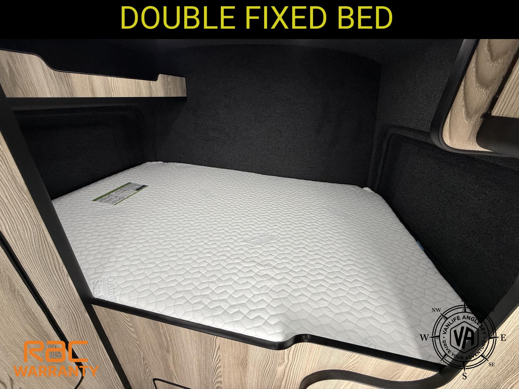 Volkswagen Crafter Diesel heater-Toilet-Sink-Hob-Fix bed-Wardrobe-Overhead lockers- Aircon