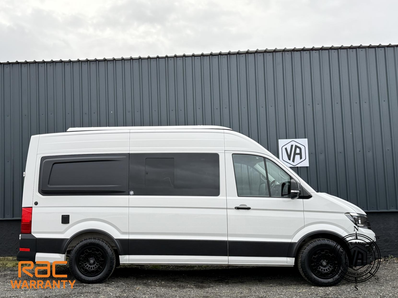 Volkswagen Crafter Diesel heater-Toilet-Sink-Hob-Fix bed-Wardrobe-Overhead lockers-Aircon-Satnav