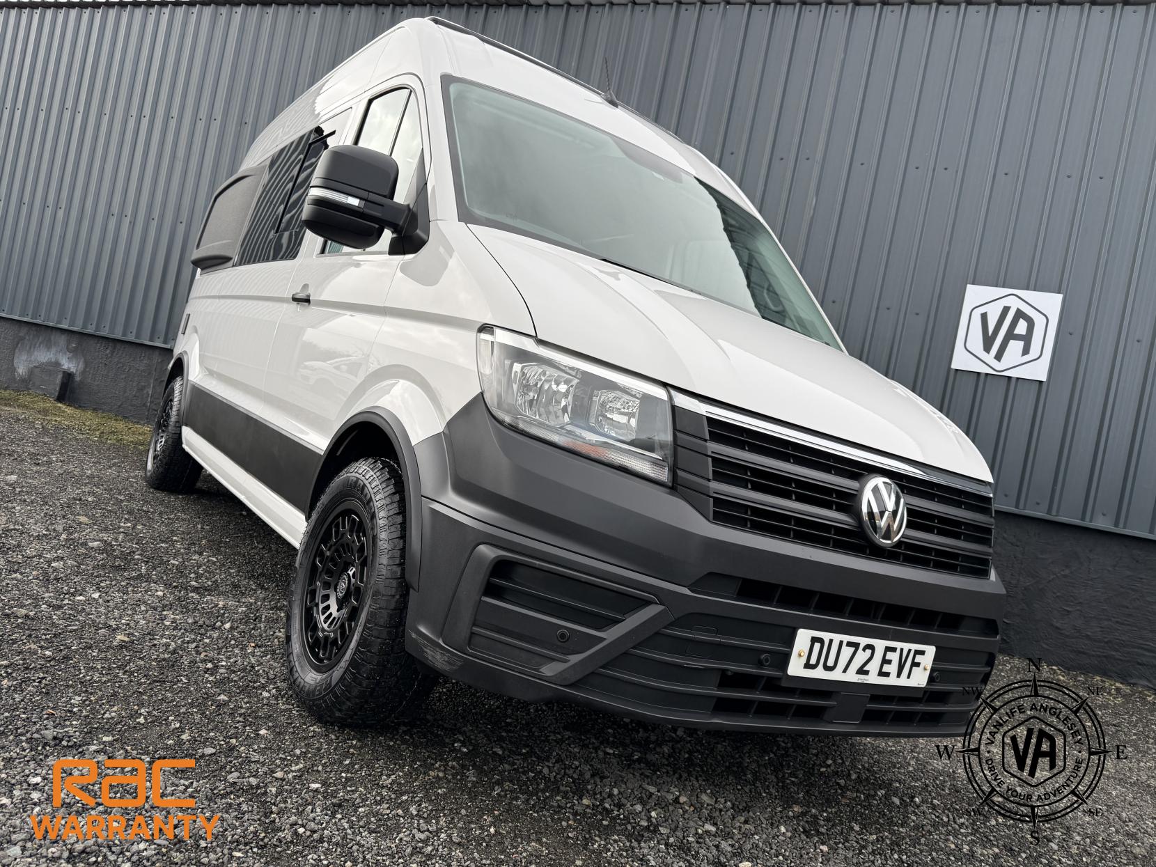 Volkswagen Crafter Diesel heater-Toilet-Sink-Hob-Fix bed-Wardrobe-Overhead lockers- Aircon