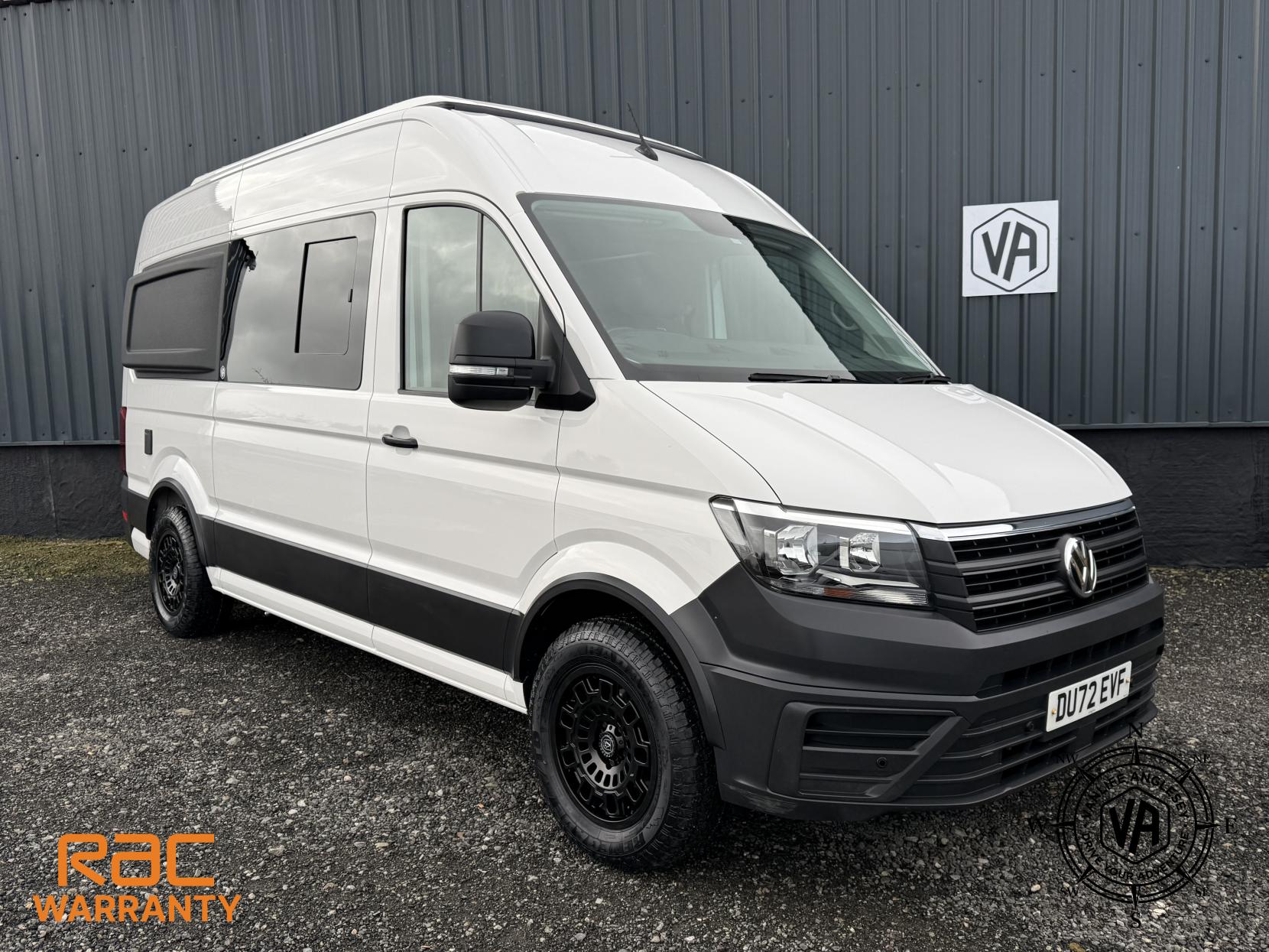 Volkswagen Crafter Diesel heater-Toilet-Sink-Hob-Fix bed-Wardrobe-Overhead lockers- Aircon