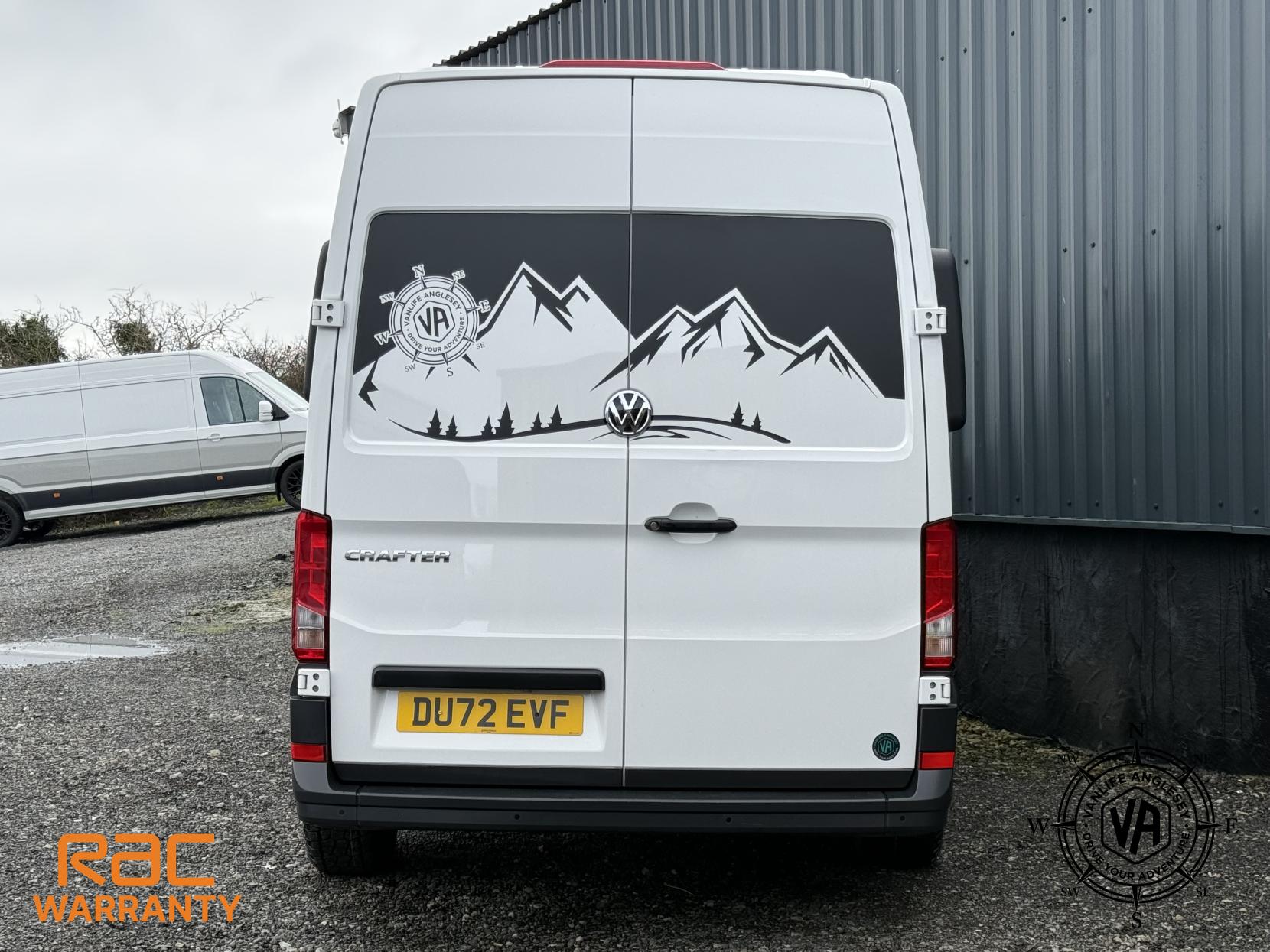 Volkswagen Crafter Diesel heater-Toilet-Sink-Hob-Fix bed-Wardrobe-Overhead lockers- Aircon