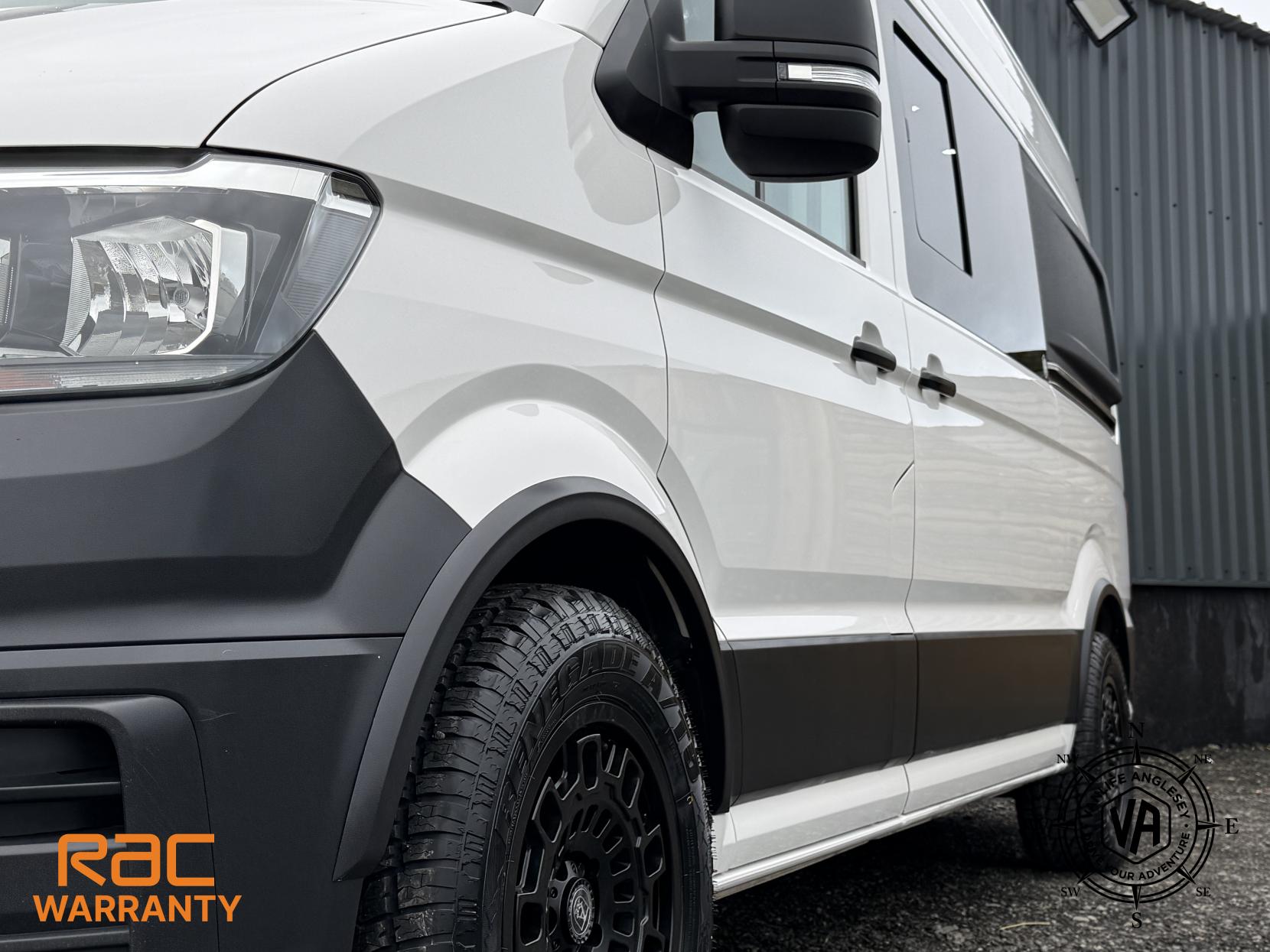 Volkswagen Crafter Diesel heater-Toilet-Sink-Hob-Fix bed-Wardrobe-Overhead lockers- Aircon