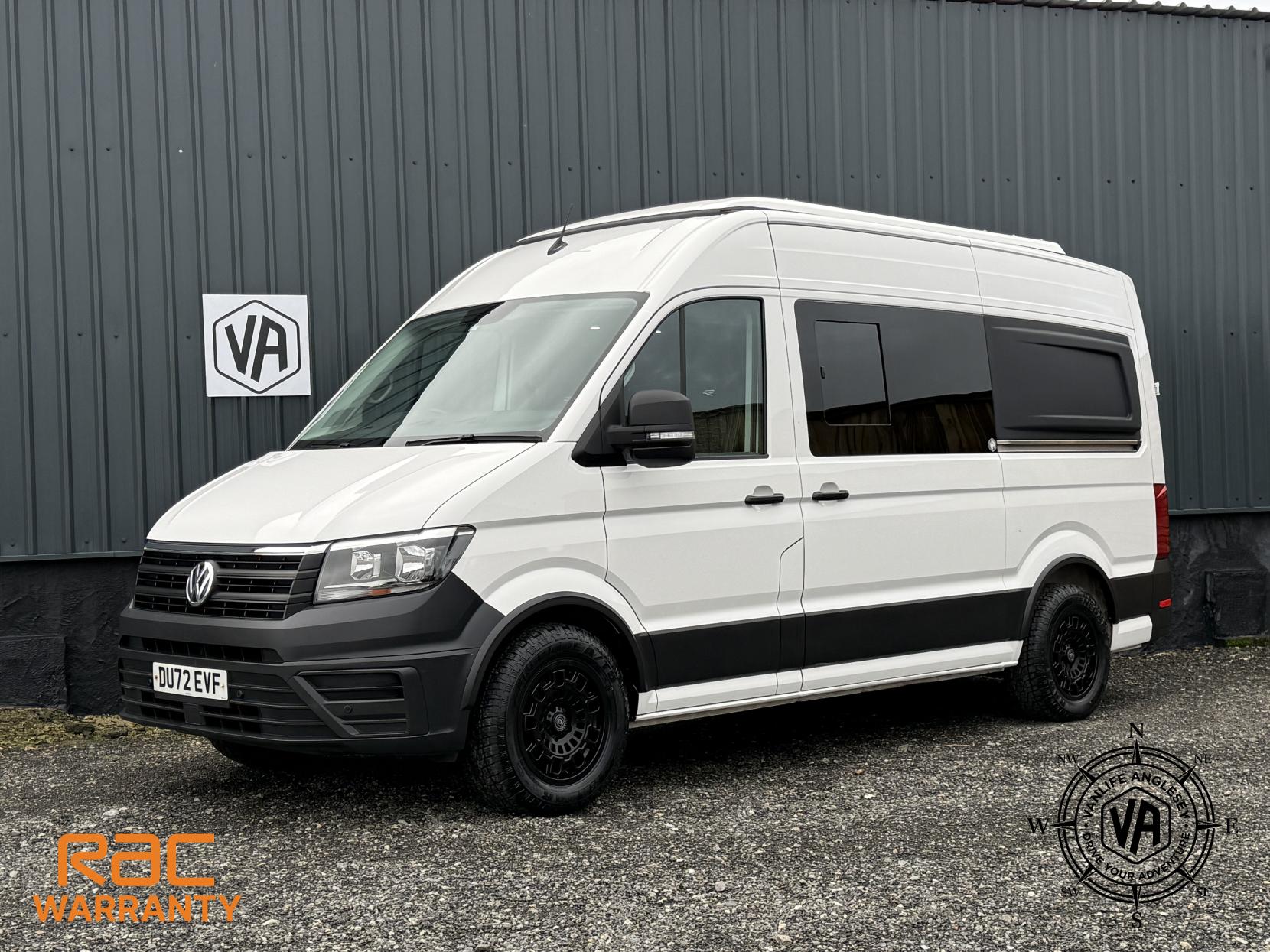 Volkswagen Crafter Diesel heater-Toilet-Sink-Hob-Fix bed-Wardrobe-Overhead lockers- Aircon