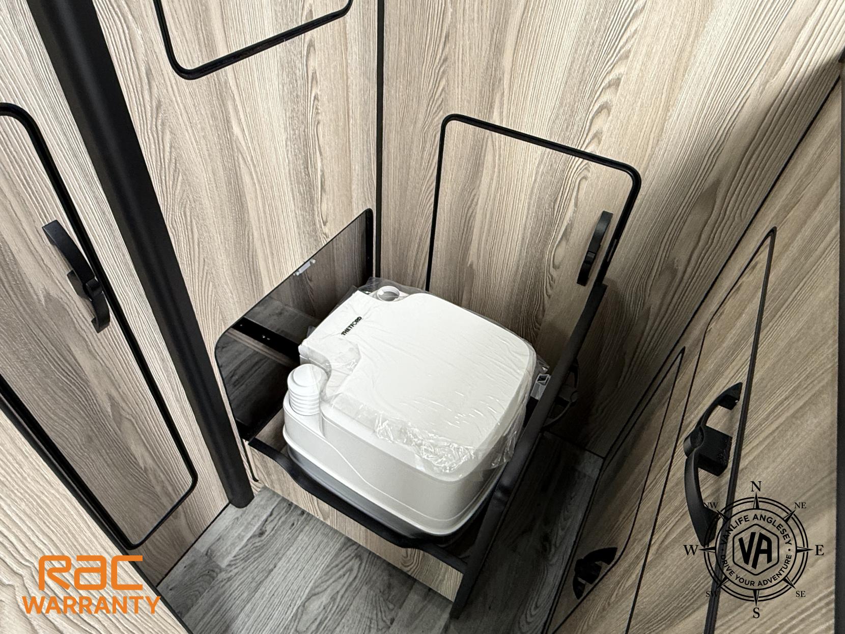 Volkswagen Crafter Diesel heater-Toilet-Sink-Hob-Fix bed-Wardrobe-Overhead lockers- Aircon