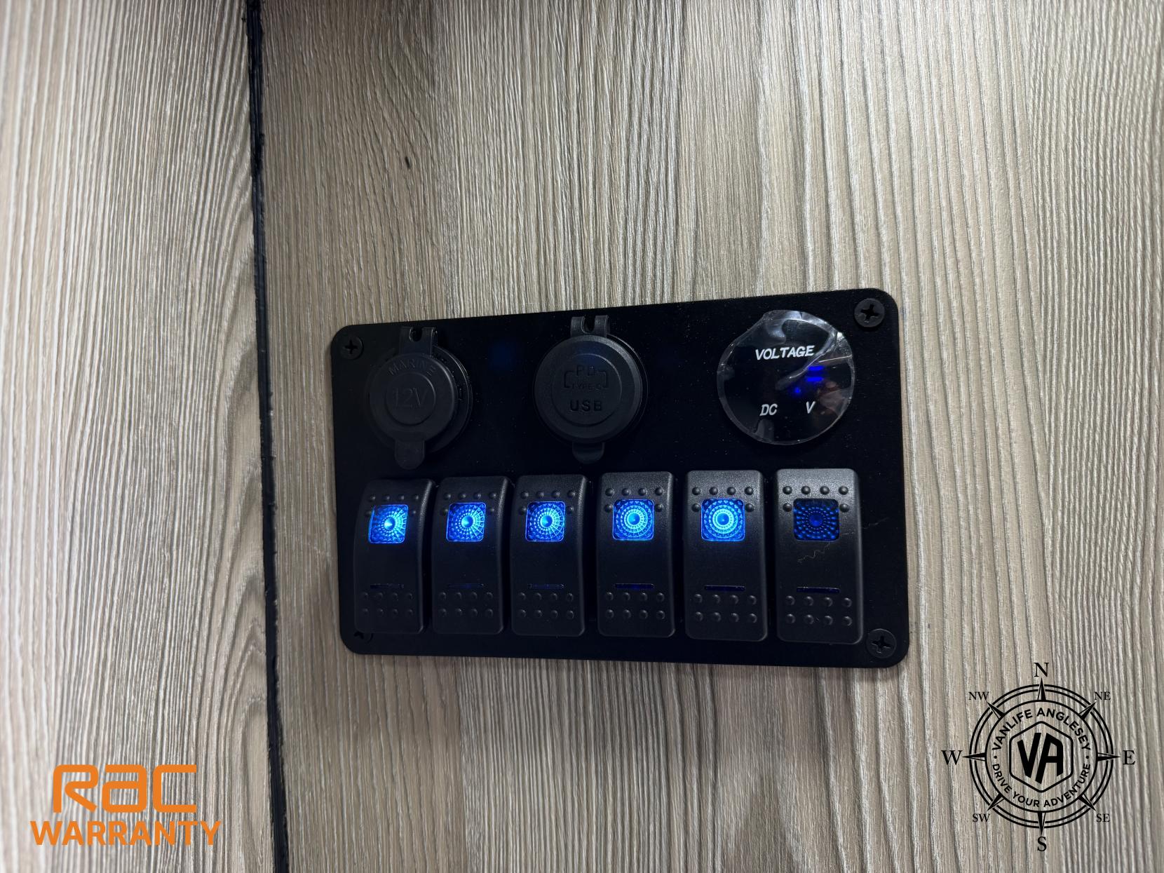 Volkswagen Crafter Diesel heater-Toilet-Sink-Hob-Fix bed-Wardrobe-Overhead lockers- Aircon