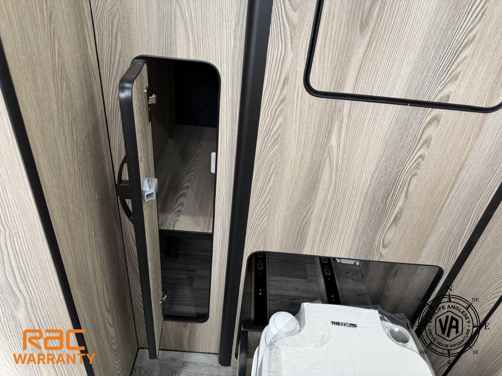 Volkswagen Crafter Diesel heater-Toilet-Sink-Hob-Fix bed-Wardrobe-Overhead lockers- Aircon