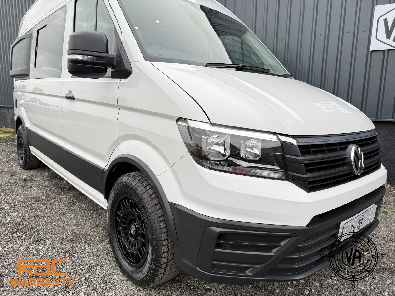 Volkswagen Crafter camper van DSG automatic Brand-new conversion Automatic DSG brand-new conversion, Diesel heater, Toilet, Fix bed, Poptop, Swivel seats, sink and hob, 4 berth Travels 5