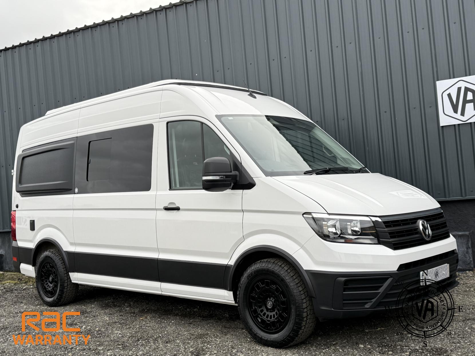 Volkswagen Crafter camper van DSG automatic Brand-new conversion Automatic DSG brand-new conversion, Diesel heater, Toilet, Fix bed, Poptop, Swivel seats, sink and hob, 4 berth Travels 5