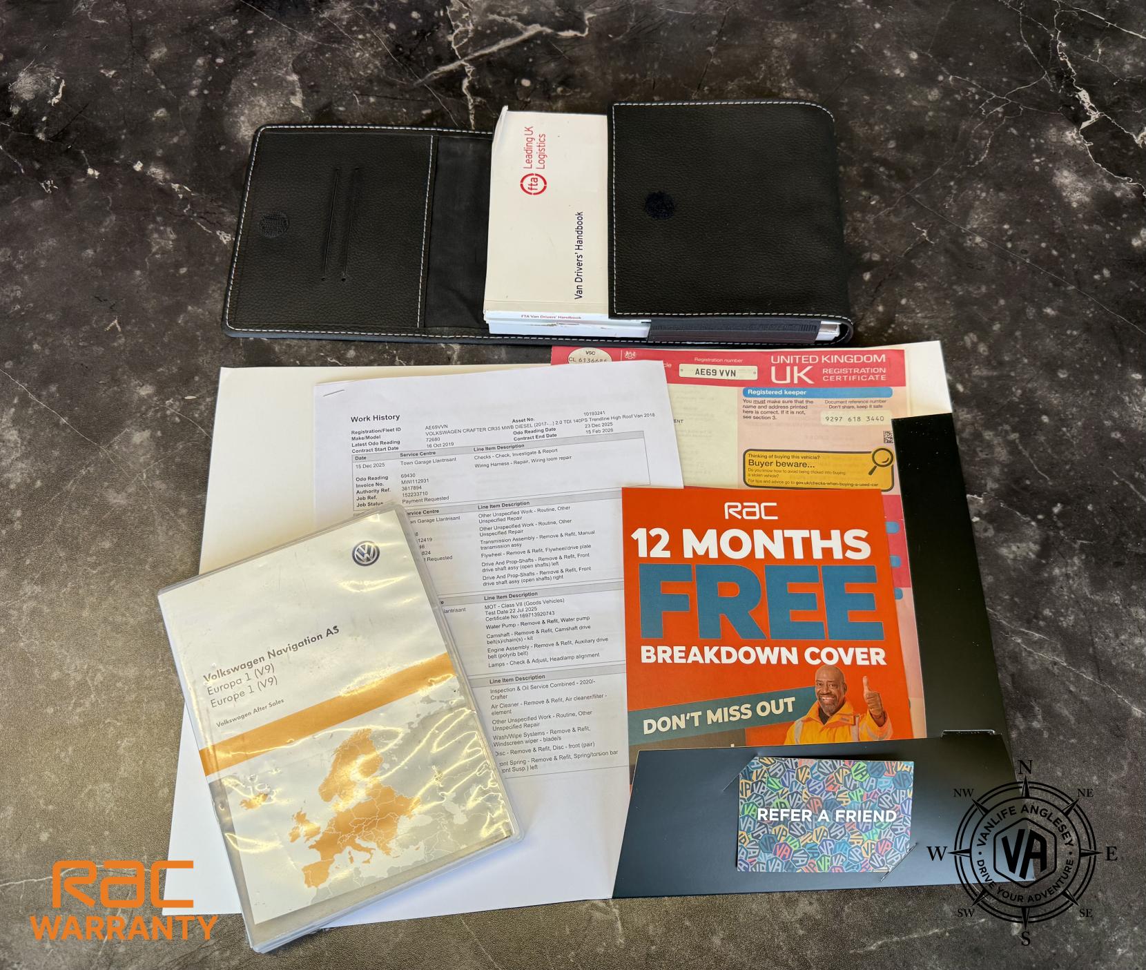 Volkswagen Crafter 2.0 TDI CR35 BlueMotion Tech Trendline Panel Van 5dr Diesel Manual FWD MWB High Roof Euro 6 (s/s) (140 ps)